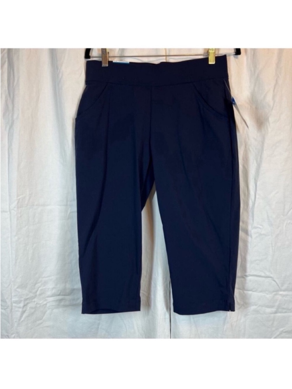 Columbia pantacourt anytime casual capri Navy NWT